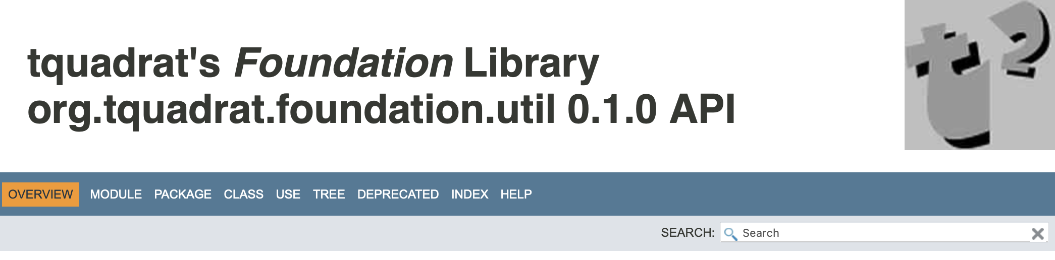 JavaDoc-PageHeader